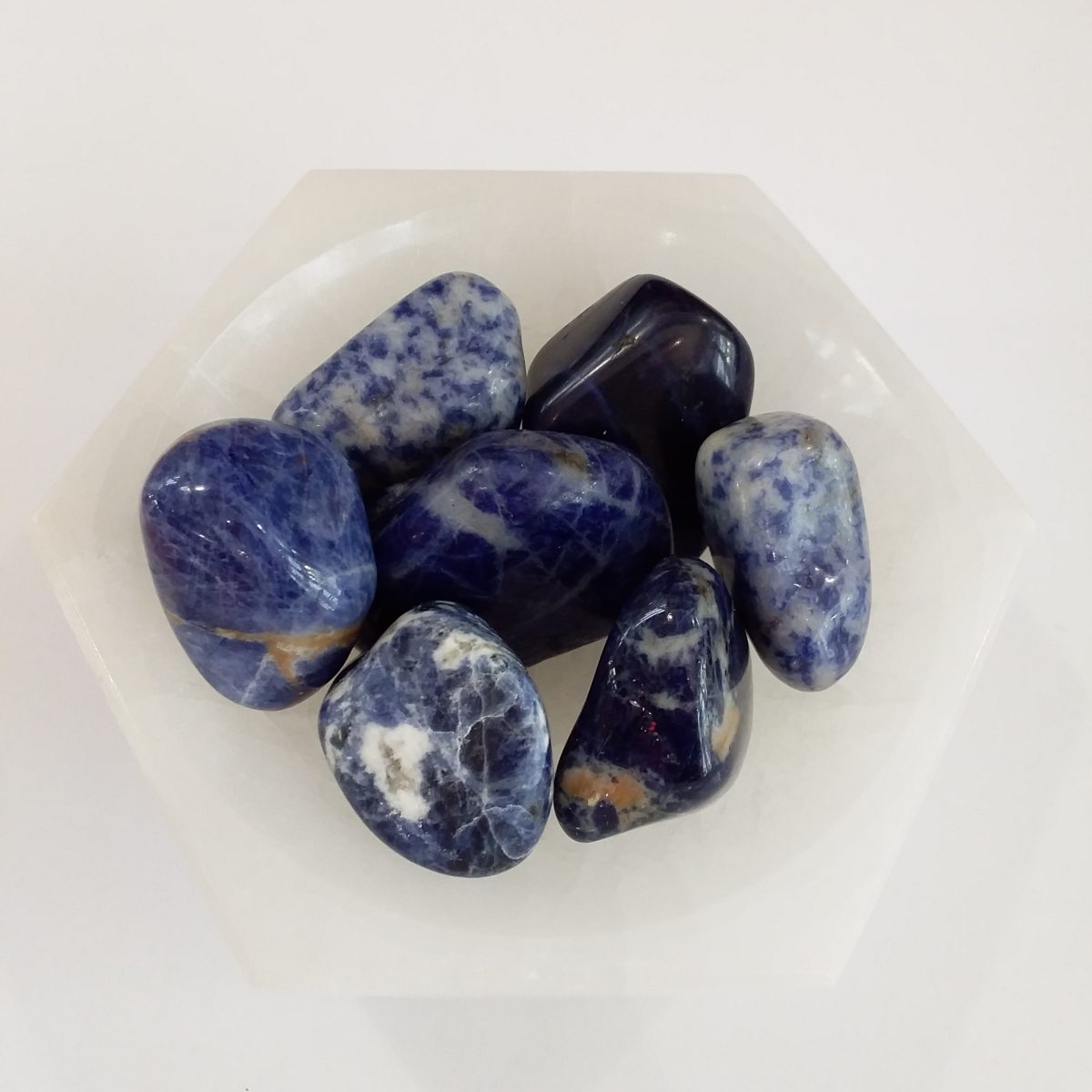 pierre roulée sodalite