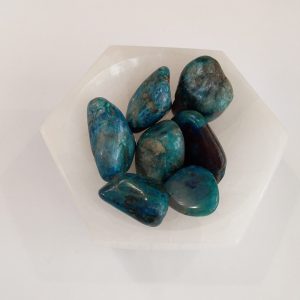 Pierre roulée chrysocolle