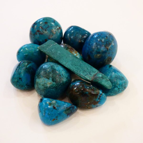 Pierre roulée chrysocolle – Image 2