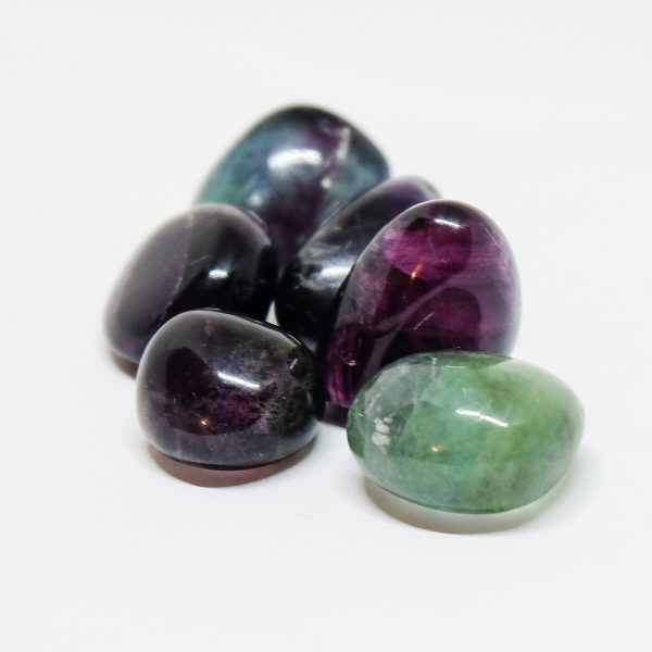 pierre roulée fluorite