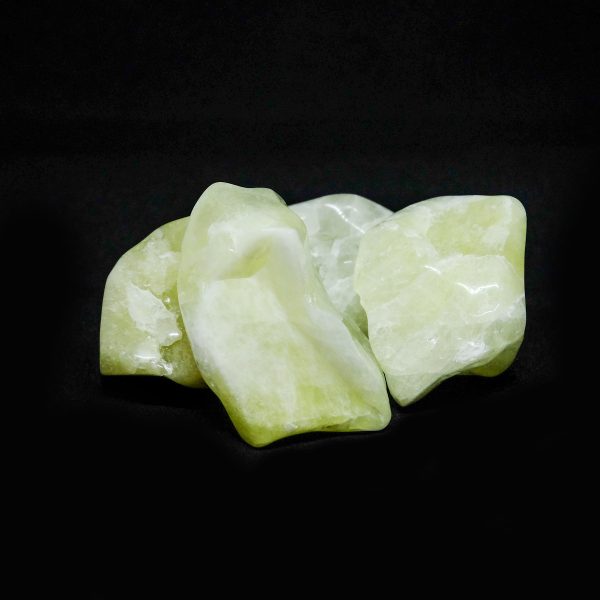pierre roulée quartz soufre