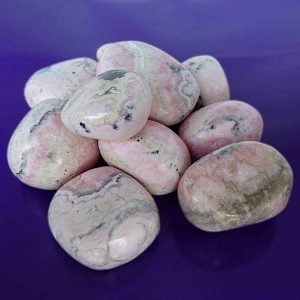 Pierre roulée rhodochrosite