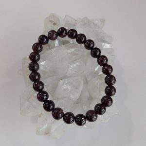 Bracelet grenat 8mm