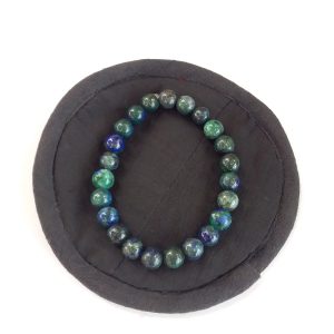 Bracelet azurite malachite