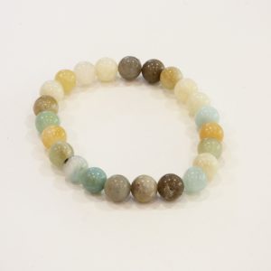 Bracelet amazonite 8mm