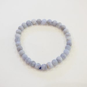 Bracelet agate blue lace