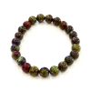 bracelet jaspe héliotrope
