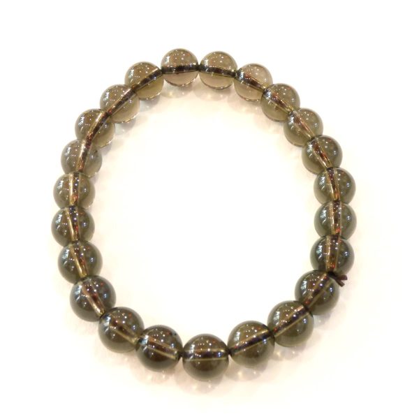 bracelet quartz fumé