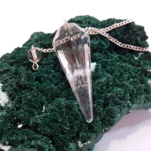 Pendule cristal de roche