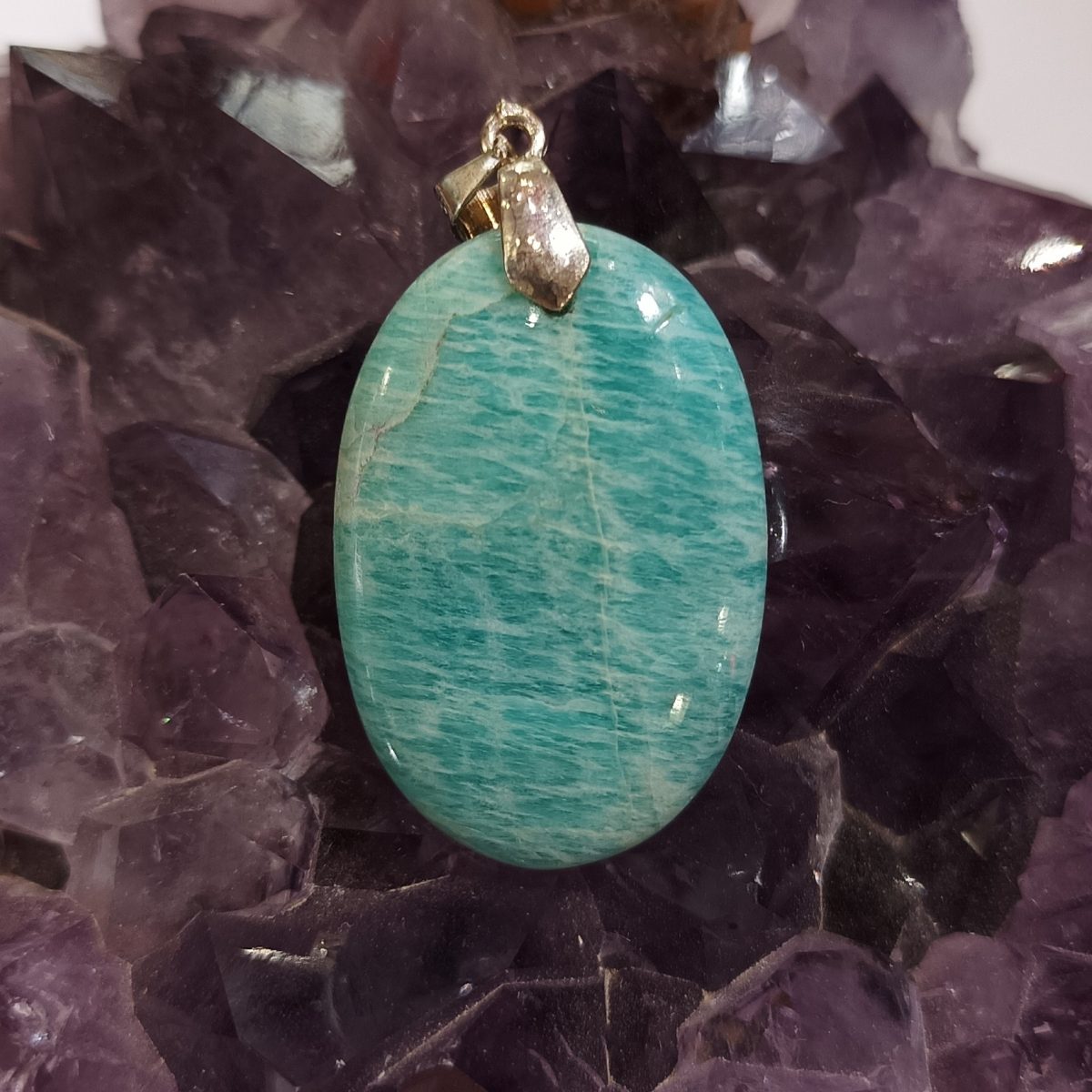 pendentif amazonite