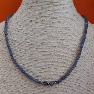 Collier-pierre tanzanite