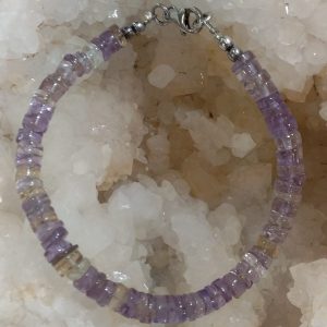 Bracelet-pierre amétrine