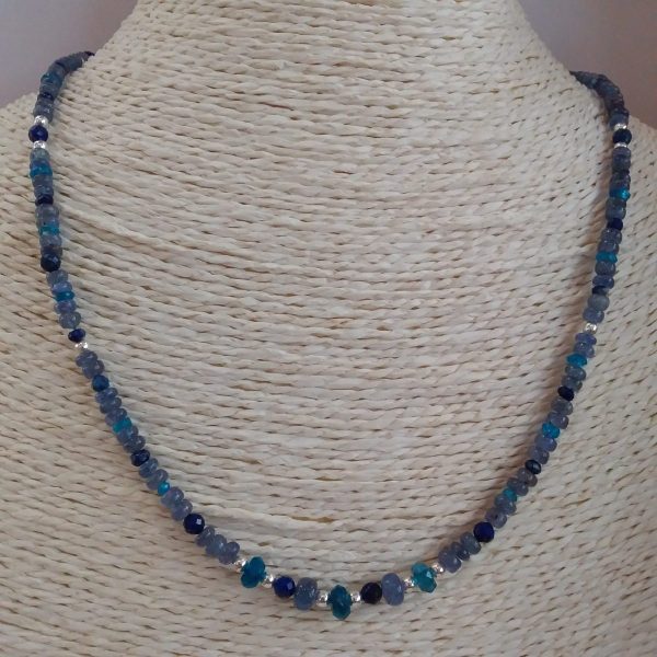 collier pierre multi
