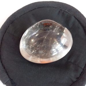 Galet quartz fumé