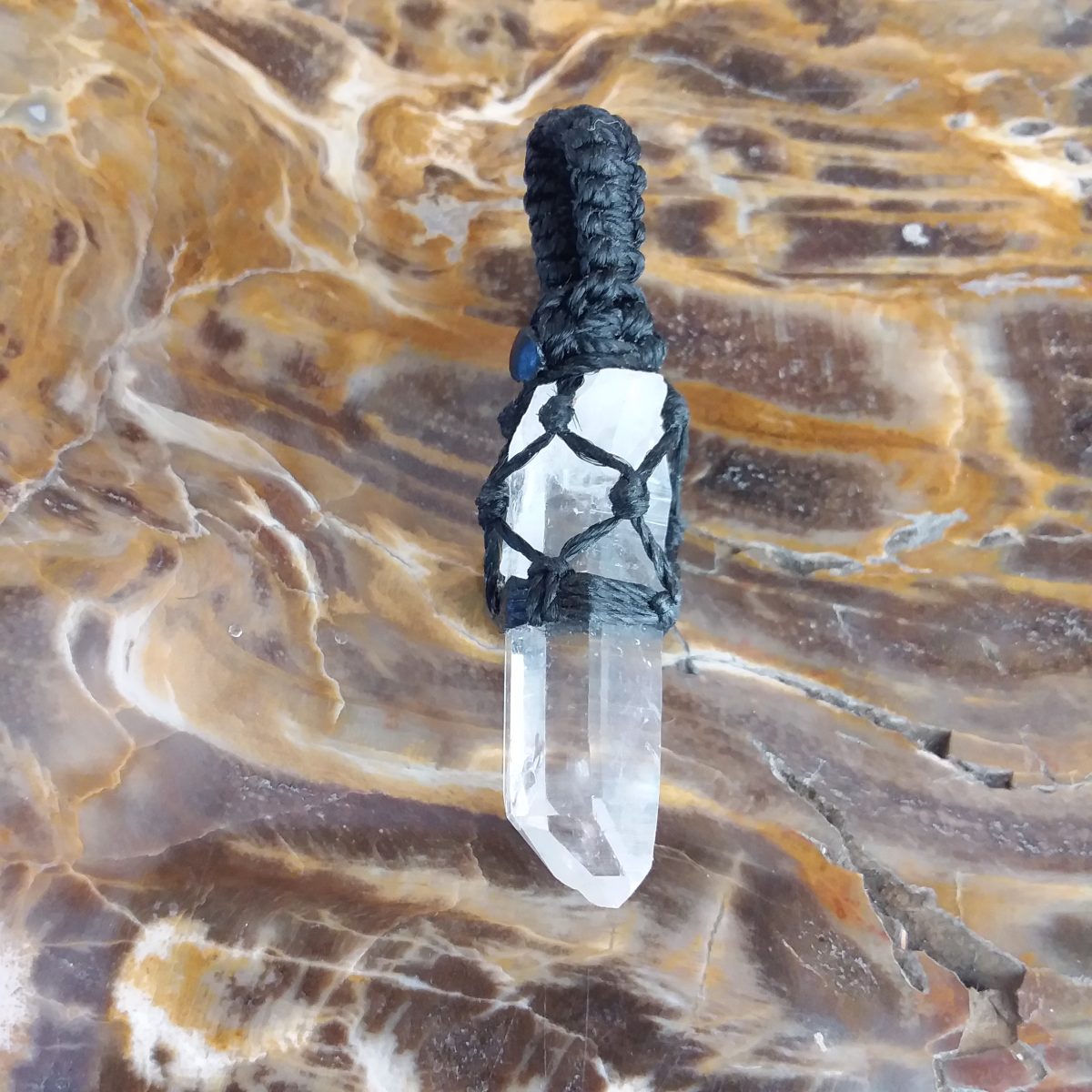 pendentif cristal de roche