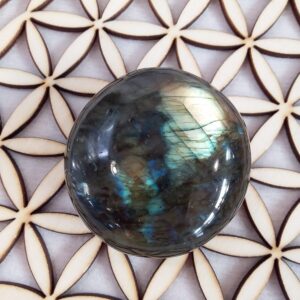 Galet labradorite