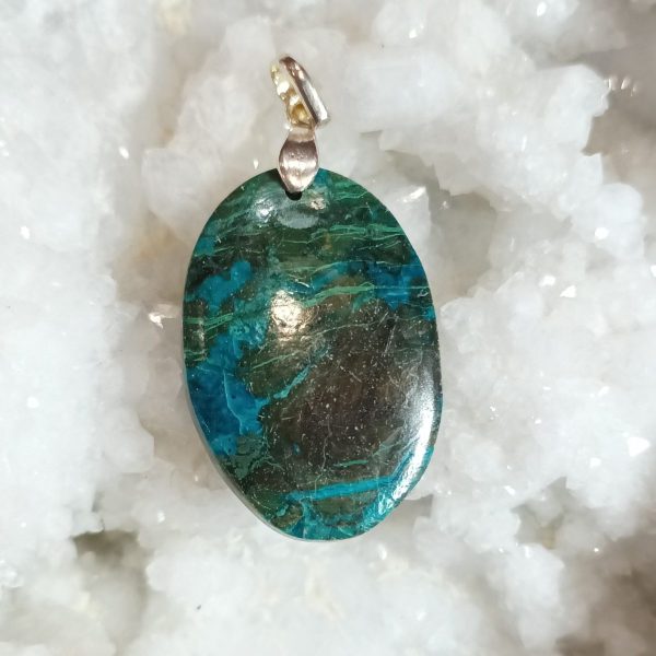 Pendentif chrysocolle