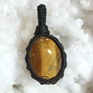 Pendentif œil de tigre