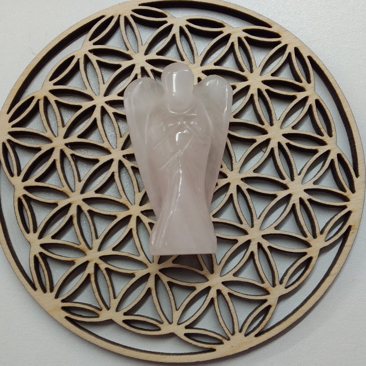 ange quartz rose