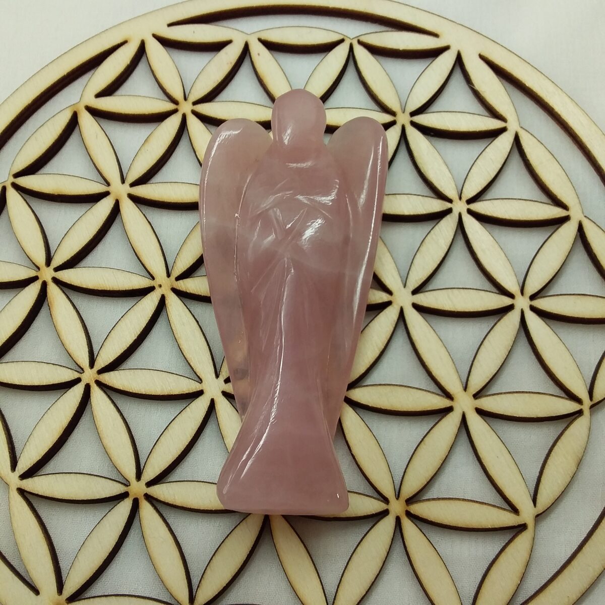 ange quartz rose