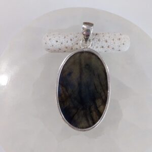 Pendentif labradorite