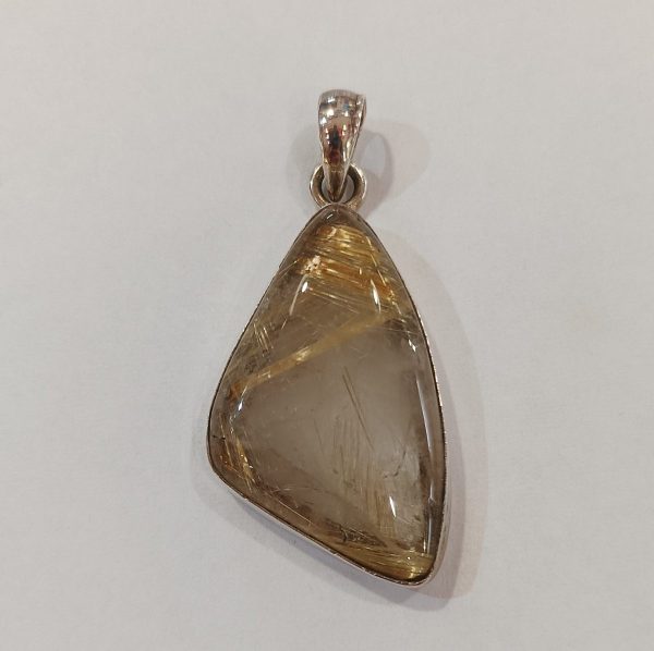 Pendentif quartz rutile