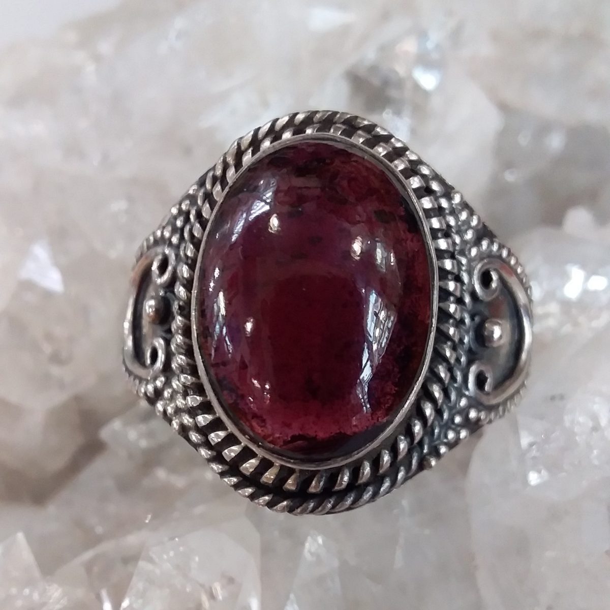 bague grenat