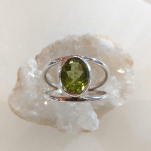Bague péridot
