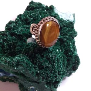 Bague œil de tigre