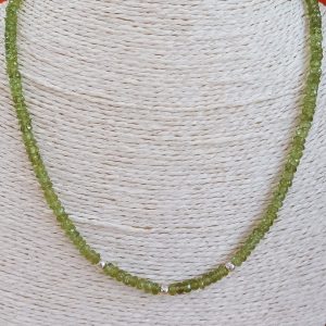 Collier pierre péridot