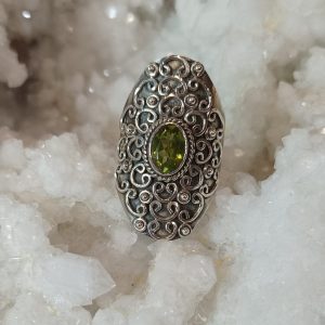 Bague péridot