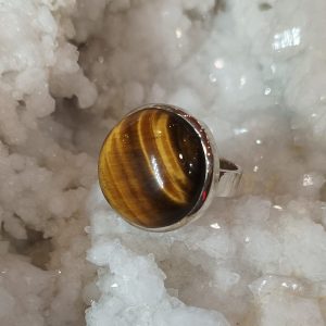 Bague œil de tigre