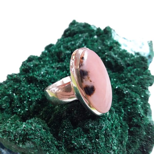 Bague opale rose – Image 2