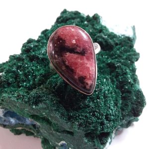 Bague rhodonite