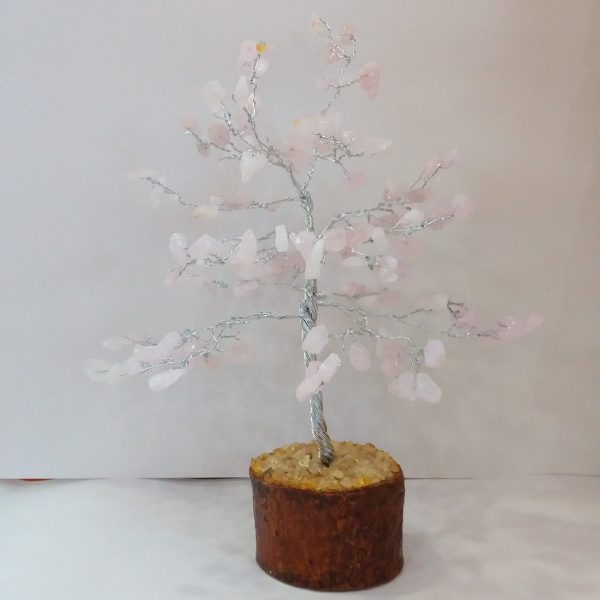 arbre de vie quartz rose