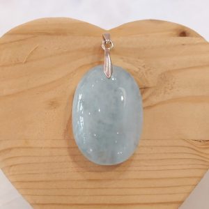 Pendentif aigue marine