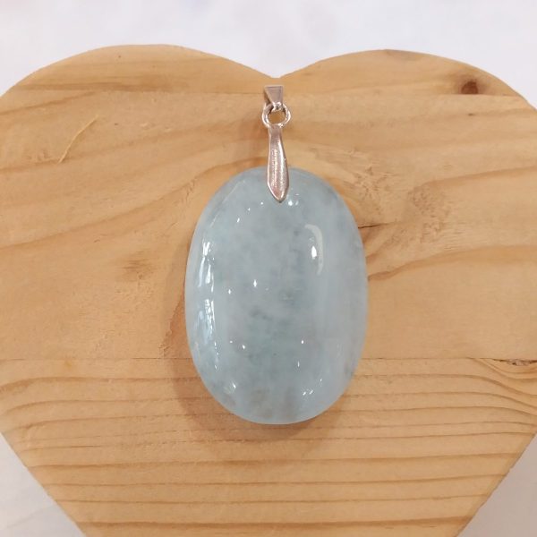 pendentif aigue marine