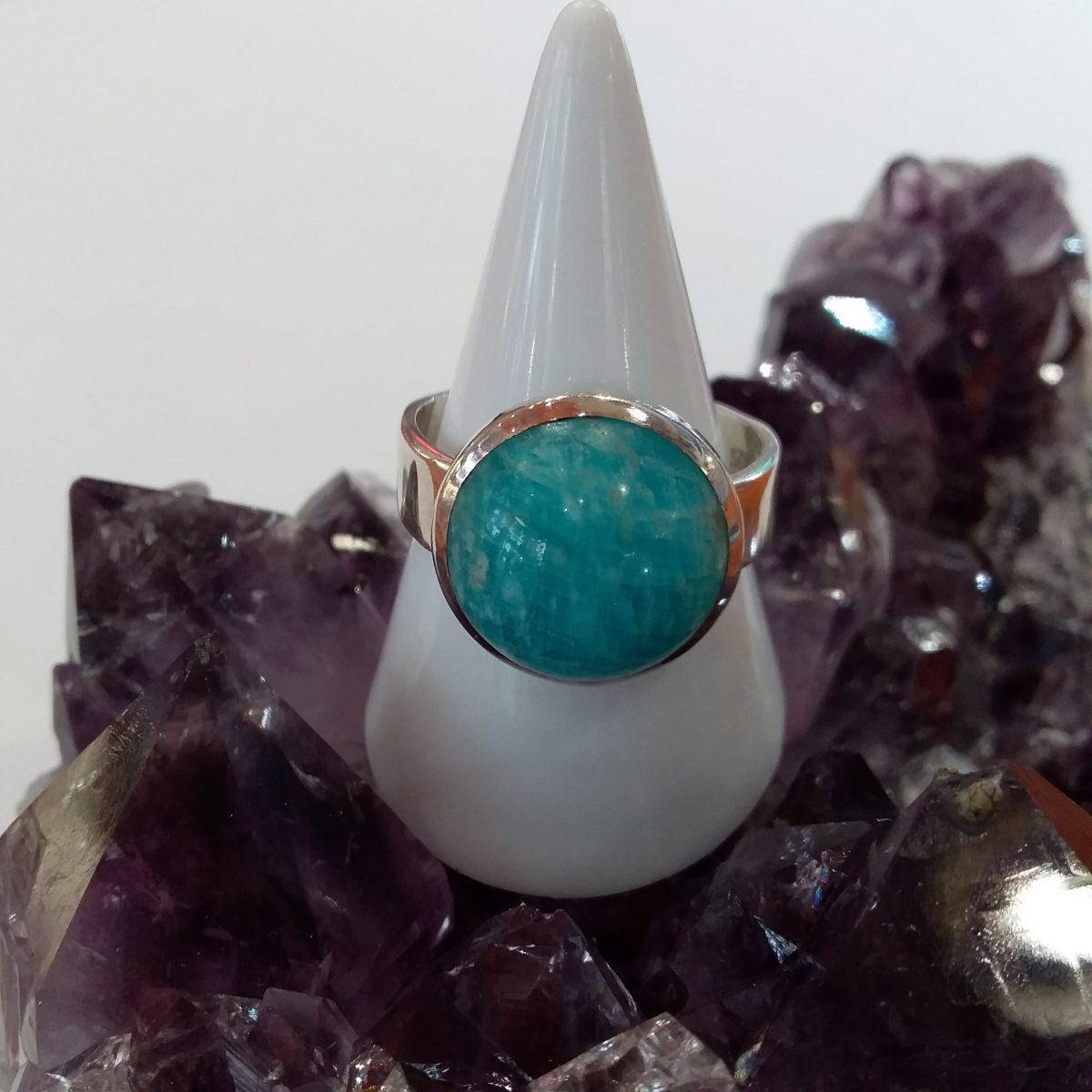 bague amazonite