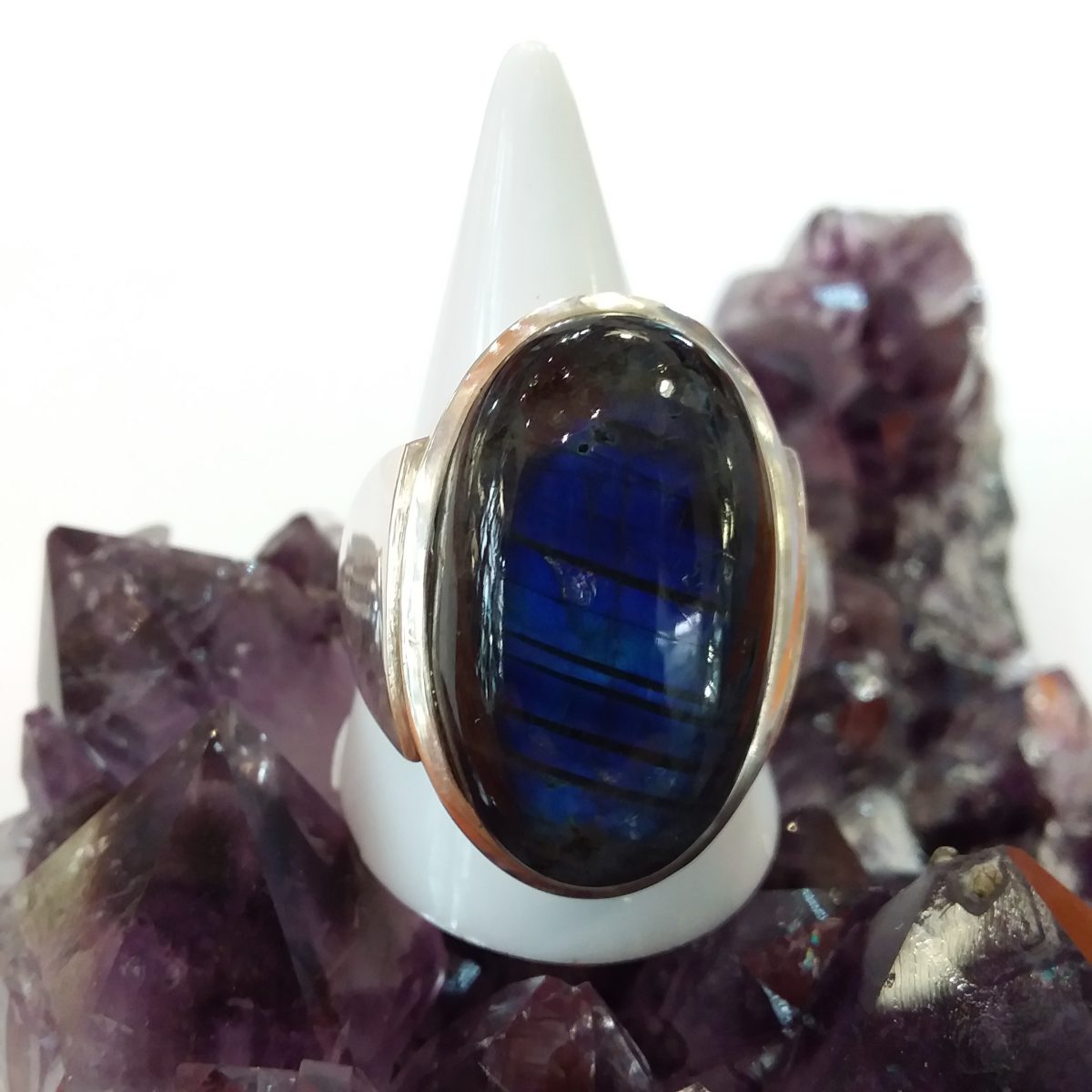 bague labradorite