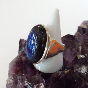 Bague labradorite
