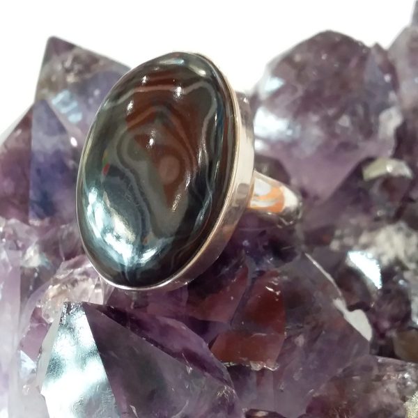 Bague psilomélane – Image 2