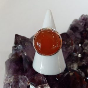 Bague cornaline