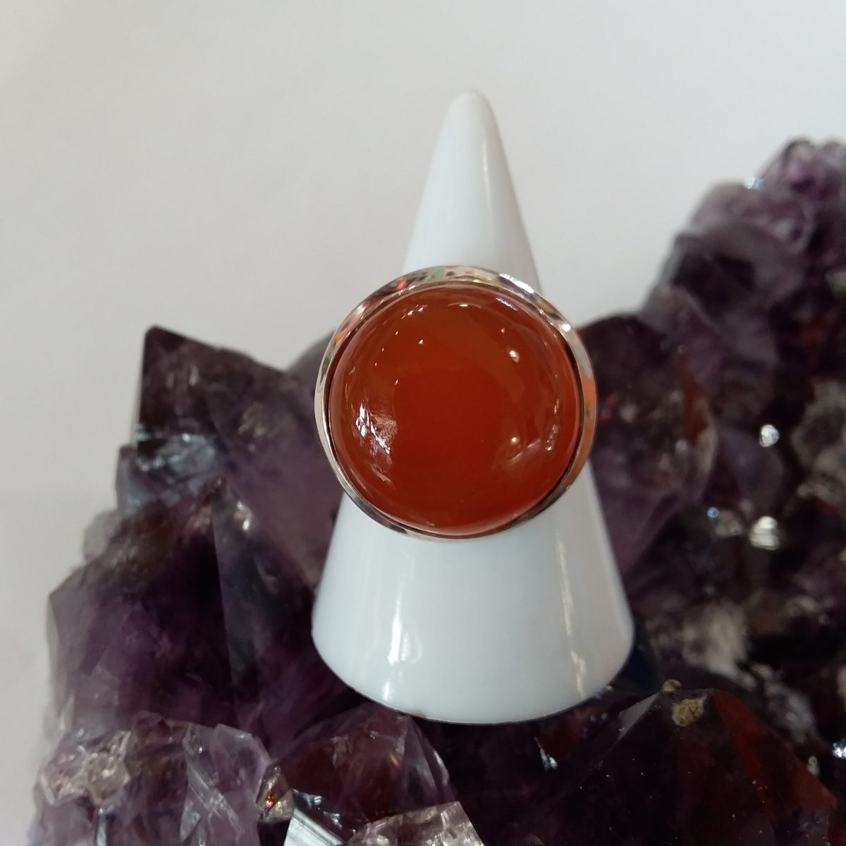 bague cornaline