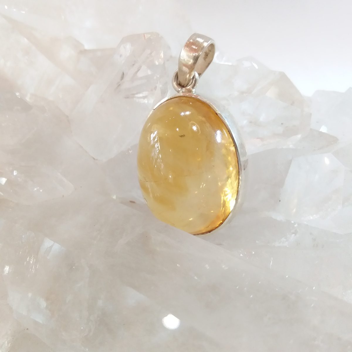 pendentif citrine