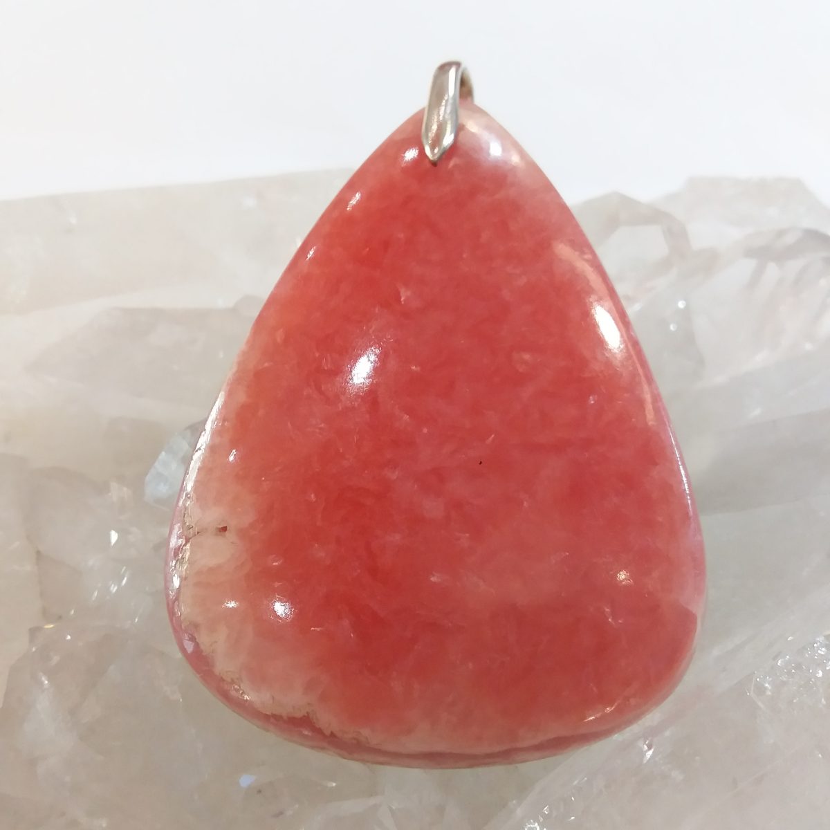 pendentif rhodocrosite