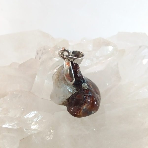 pendentif agate de feu
