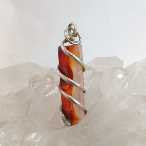 Pendentif cornaline