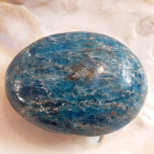 galet apatite bleue
