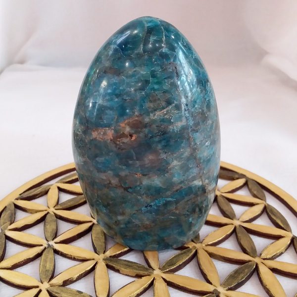 forme libre apatite bleue