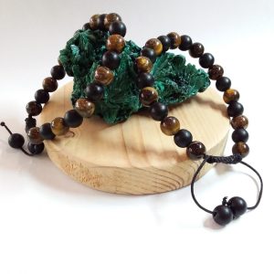 Bracelet salagram sila et tigre